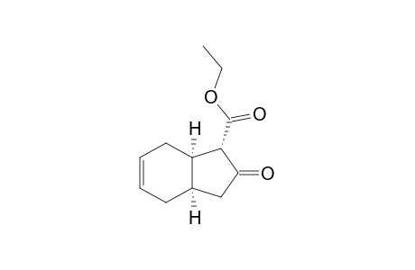 1H-Indene-1-carboxylic acid, 2,3,3a,4,7,7a-hexahydro-2-oxo-, ethyl ester, (1.alpha.,3a.alpha.,7a.alpha.)-