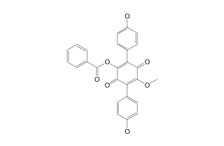 THELEPHANTIN-I;4,4''-DIHYDROXY-2'-BENZOYLOXY-5'-METHOXY-[1,1':4',1''-TERPHENYL]-3',6'-DIONE