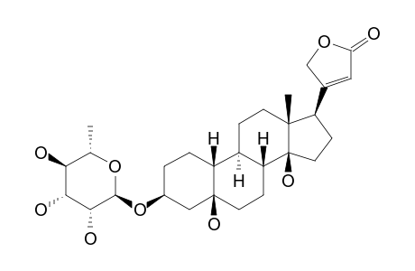 ANTIAROSIDE_I;DEMETHYLPERIPLORHAMNOSIDE