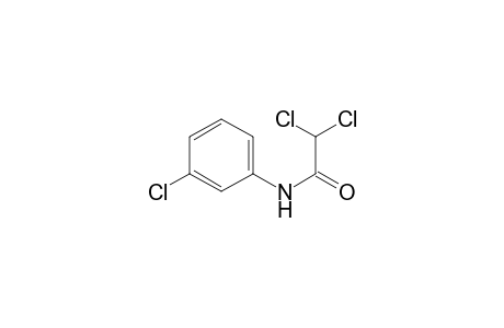 2,2-bis(chloranyl)-N-(3-chlorophenyl)ethanamide