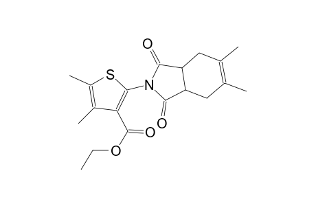 3-thiophenecarboxylic acid, 2-(1,3,3a,4,7,7a-hexahydro-5,6-dimethyl-1,3-dioxo-2H-isoindol-2-yl)-4,5-dimethyl-, ethyl ester