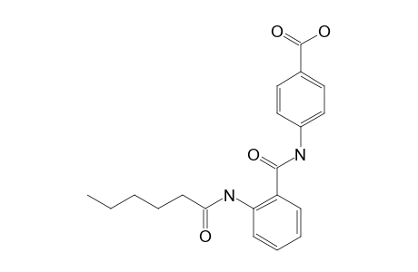 2-HEXANOYL-AMINO-1-(4-CARBOXYPHENYL)-BENZAMIDE