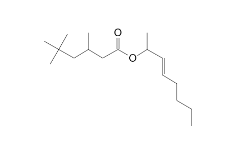 Hexanoic acid, 3,5,5-trimethyl-, oct-3-en-2-yl ester