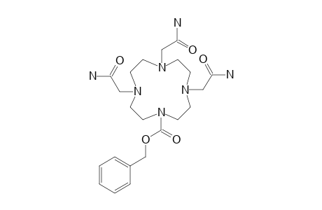 1-BENZYLOXYCARBONYL-4,7,10-TRIS-(CARBAMOYLMETHYL)-1,4,7,10-TETRAAZACYCLODODECANE