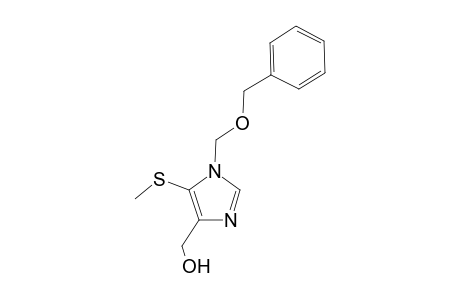 1-[(Benzyloxy)methyl]-4-hydroxymethyl-5-thiomethylimidazole