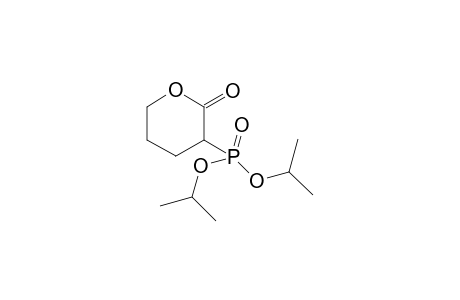 .alpha.-(Diisopropoxyphosphinyl)-gama.-valerolactone