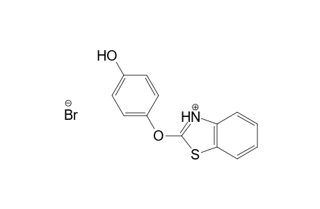 Phenol, 4-(benzothiazolyl-oxy)-, hydrobromide
