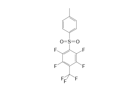 Benzene, 1,2,4,5-tetrafluoro-3-[(4-methylphenyl)sulfonyl]-6-(trifluoromethyl)-