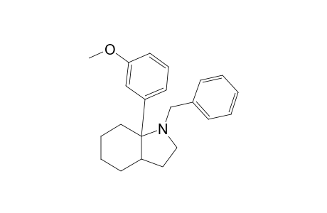 1-Benzyl-7a-(3'-methoxyphenyl)-octahydroindole