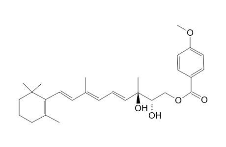 (13R,14S)-13,14-Dihydroxyretinol p-methoxybenzoate