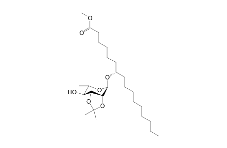 2-[15'-(methoxycarbonyl)pentadeca-10(S)'-yloxy]-3,4-isopropylidenedioxy-5-hydroxy-6-methyltetrahydropyran
