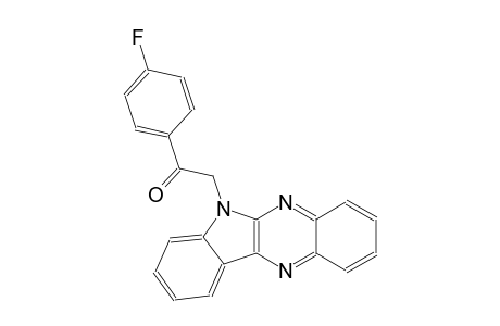 ethanone, 1-(4-fluorophenyl)-2-(6H-indolo[2,3-b]quinoxalin-6-yl)-