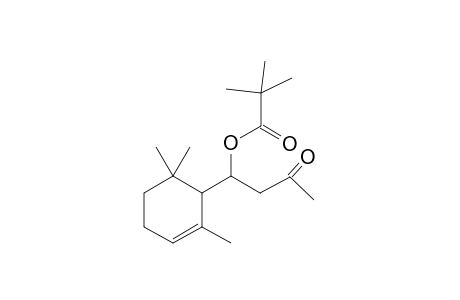 3-Oxo-1-(2',6',6'-trimethylcyclohex-2'-enyl)butyl 2,2-dimethylpropanoate