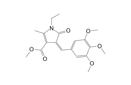 1H-pyrrole-3-carboxylic acid, 1-ethyl-4,5-dihydro-2-methyl-5-oxo-4-[(3,4,5-trimethoxyphenyl)methylene]-, methyl ester, (4Z)-