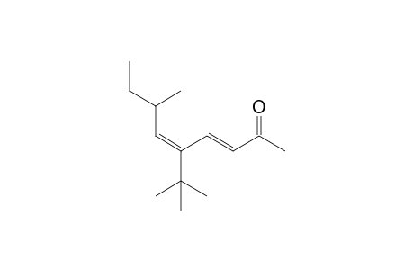 (3E,5E)-5-tert-Butyl-7-methylnona-3,5-dien-2-one