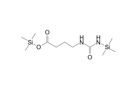 .gamma.-Ureidobutyrate, N,O-bis(trimethylsilyl) deriv.