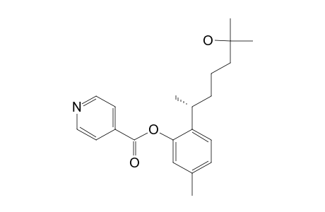 (S)-(+)-CURCUDIOL-1-O-ISONICOTINATE
