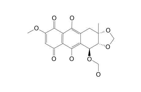 1-O-(HYDROXYMETHYL)-2,3-O-(METHYLENE)-BOSTRYCIN