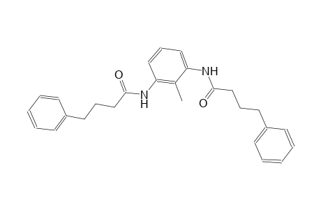N-{2-methyl-3-[(4-phenylbutanoyl)amino]phenyl}-4-phenylbutanamide