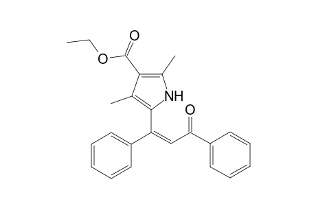 (Z)-Ethyl 2,4-Dimethyl-5-(3'-oxo-1',3'-diphenylprop-1'-enyl)-1H-pyrrole-3-carboxylate
