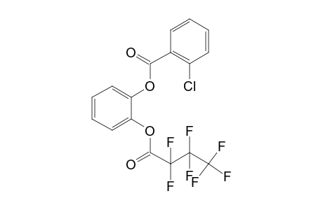 1,2-Benzenediol, o-(2-chlorobenzoyl)-o'-(2,2,3,3,4,4,4-heptafluorobutyryl)-