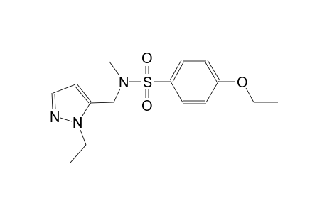 benzenesulfonamide, 4-ethoxy-N-[(1-ethyl-1H-pyrazol-5-yl)methyl]-N-methyl-