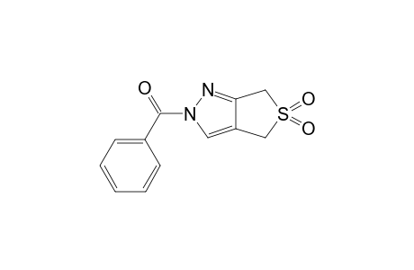 2-Benzoyl-4,6-dihydrothieno[3,4-d]pyrazole 5,5-dioxide
