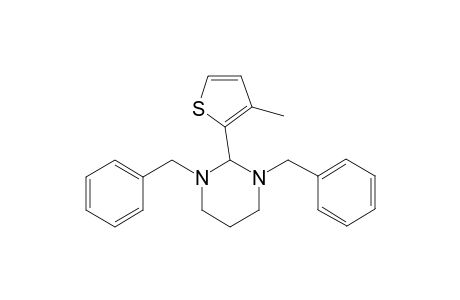 1,3-Dibenzyl-2-(3-methyl-thiophen-2-yl)-hexahydro-pyrimidine