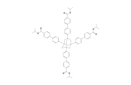 1,3,5,7-TETRAKIS-[4'-ISOPROPOXYCARBOXY-(1,1'-BIPHENYL)-4-YL]-ADAMANTANE