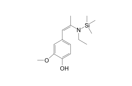 4-(2-(Ethyl(trimethylsilyl)amino)prop-1-en-1-yl)-2-methoxyphenol