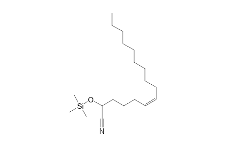2-TRIMETHYLSILYLOXY-6-(Z)-HEXADECENONITRILE