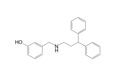 3-[(3,3-Diphenylpropylamino)methyl]phenol