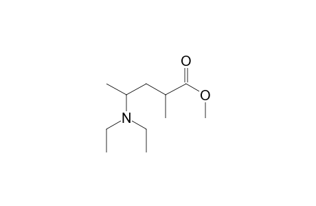 Methyl 2-Methyl-4-(dimethylamino)pentanoate