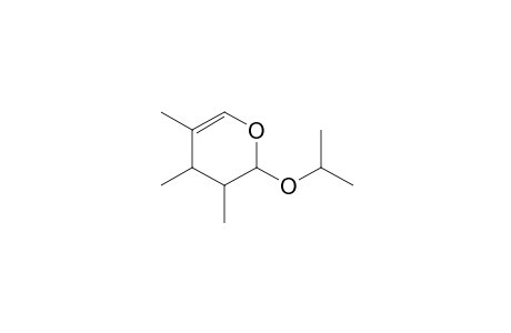 2-Isopropoxy-3,4,5-trimethyl-3,4-dihydro-2H-pyran