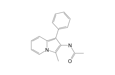 N-(3-METHYL-1-PHENYL-INDOLIZIN-2-YL)-ACETAMIDE