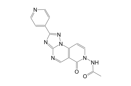 acetamide, N-(6-oxo-2-(4-pyridinyl)pyrido[3,4-e][1,2,4]triazolo[1,5-a]pyrimidin-7(6H)-yl)-