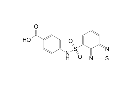 benzoic acid, 4-[(2,1,3-benzothiadiazol-4-ylsulfonyl)amino]-