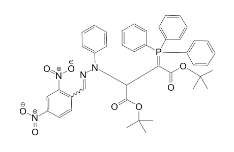 Di-tert-butyl 2-(1-(2,4-dinitrobenzylidene)-2-phenylhydrazine-1-yl)-3-(triphenylphosphoranylidene)butandioate