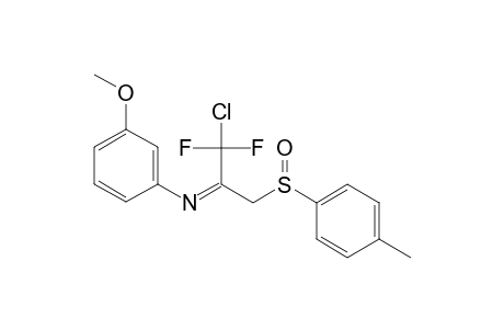 [R(S)]-2-(Z)-META-ANISYLIMINO-3-CHLORO-3,3-DIFLUOROPROPYL-1-PARA-TOLYLSULFOXIDE