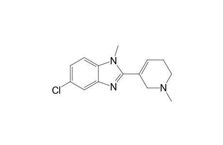 5-CHLORO-1-METHYL-2-(1-METHYL-1,2,5,6-TETRAHYDROPYRIDIN-3-YL)-1H-BENZIMIDAZOLE