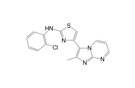 2-thiazolamine, N-(2-chlorophenyl)-4-(2-methylimidazo[1,2-a]pyrimidin-3-yl)-