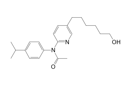 Acetamide, N-[5-(6-hydroxyhexyl)-2-pyridinyl]-N-[4-(1-methylethyl)phenyl]-