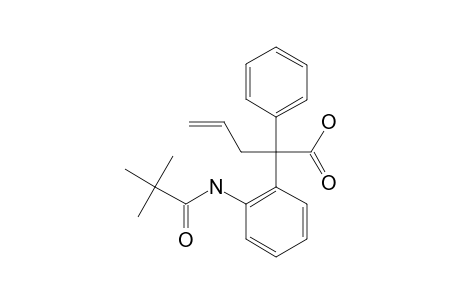 2-PHENYL-2-(2-PIVALOYL-AMIDOPHENYL)-PENT-4-ENOIC-ACID