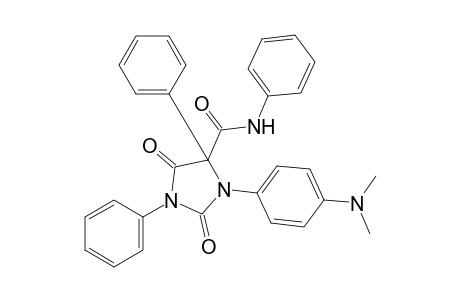 3-[p-(dimethylamino)phenyl]-2,5-dioxo-1,4-diphenyl-4-imidazolidine carboxanilide