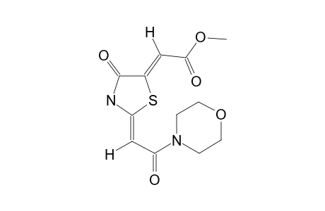 (Z)-2-[2-OXO-2-(MORPHOLIN-4-YL)-ETHYLIDENE]-(Z)-5-(METHOXYCARBONYLMETHYLENE)-THIAZOLIDIN-4-ONE
