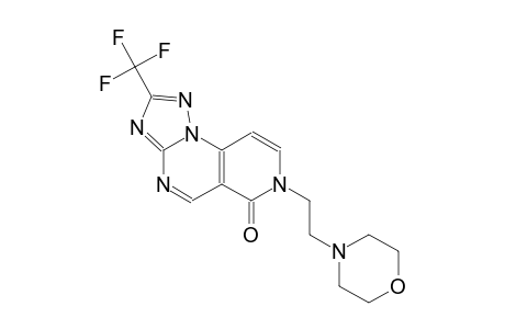 pyrido[3,4-e][1,2,4]triazolo[1,5-a]pyrimidin-6(7H)-one, 7-[2-(4-morpholinyl)ethyl]-2-(trifluoromethyl)-