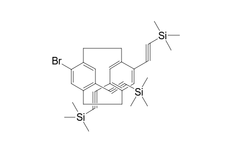 4-Bromo-7,13,16-tris(trimethylsilylethynyl)[2.2]paracyclophane