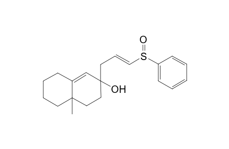 (2'E)-4,4a,5,6,7,8-hexahydro-4a-methyl-2-[3'-(phenylsulfinyl)prop-2-enyl]-2(3H)-naphthalenol