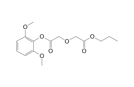 Diglycolic acid, 2,6-dimethoxyphenyl propyl ester