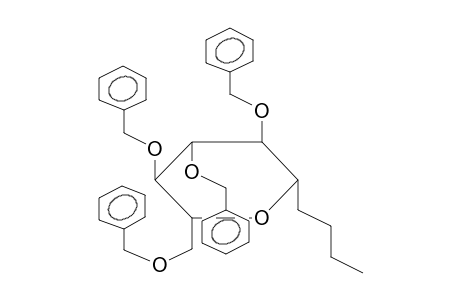 1-DEOXY-1-C-BUTYL-2,3,4,6-TETRA-O-BENZYL-BETA-D-GLUCOPYRANOSE